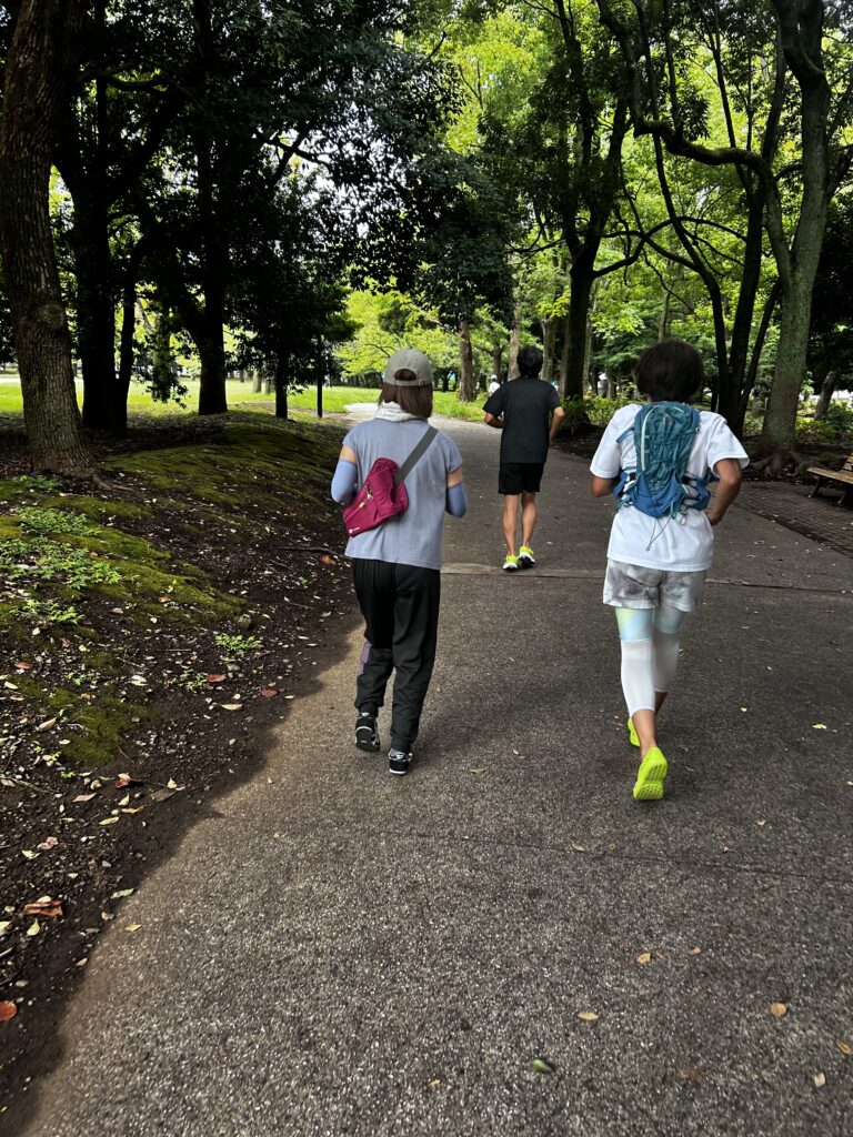 東京都清澄公園スロージョギング会